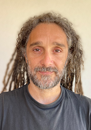 Foto de Manolo Ramírez, responsable de Iluminación y dirección técnica.