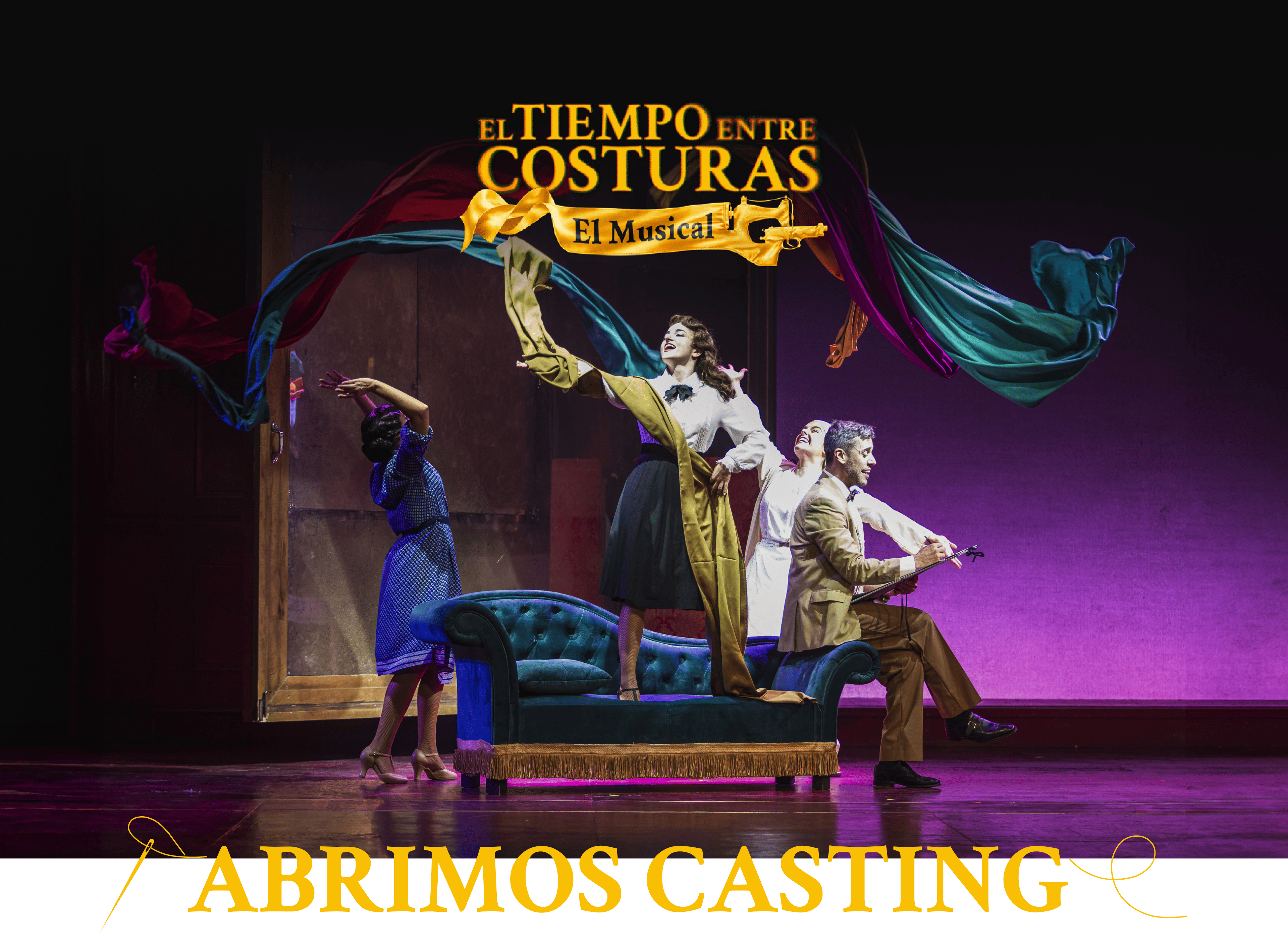 Abrimos casting - El Tiempo Entre Costuras